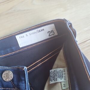 Rag & Bone Blue Classic Denim Jeans
